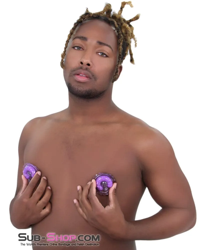 0354E      Vibrating Surround Nipple Massagers - MEGA Deal