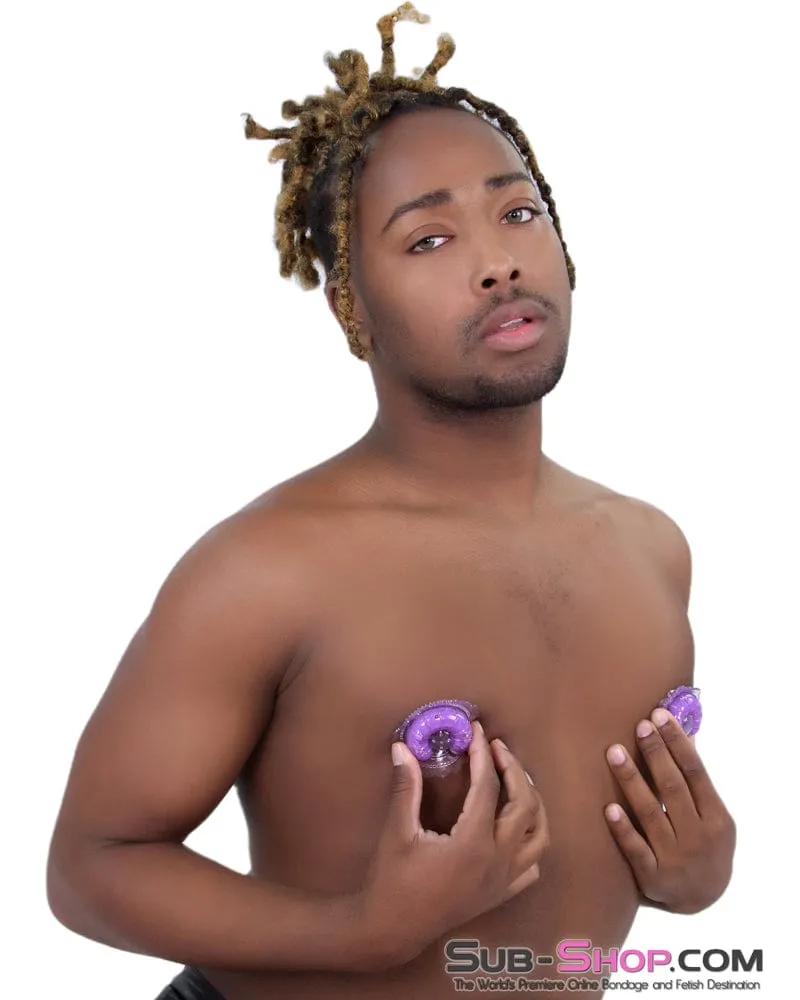 0354E      Vibrating Surround Nipple Massagers - MEGA Deal