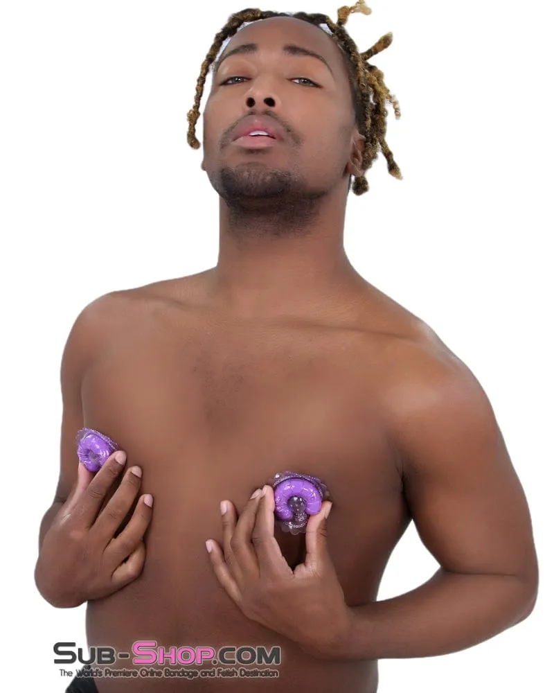 0354E      Vibrating Surround Nipple Massagers - MEGA Deal