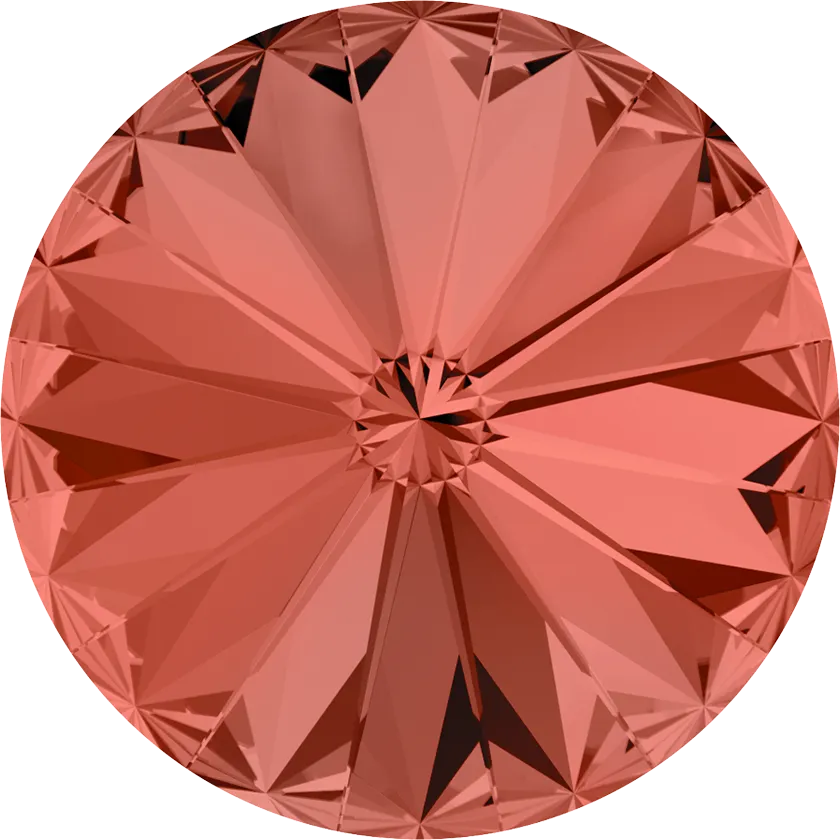 1122 Swarovski Rivoli Chaton & Round Stones, Padparadscha (542)