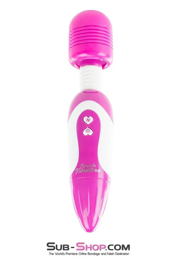 1629M      <b>BOGO!</b> 30 Frequency Rose Wand Massager - LAST CHANCE - Final Closeout!
