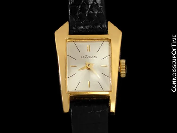 1957 Jaeger-LeCoultre Vintage Ladies Asymmetrical Watch Ref. 2416 - Gold Plated