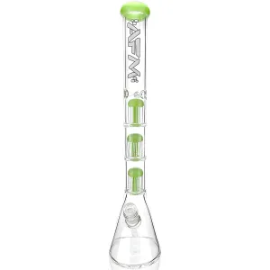 21" AFM Hitter Triple Tree Perc 7mm Glass Beaker Bong