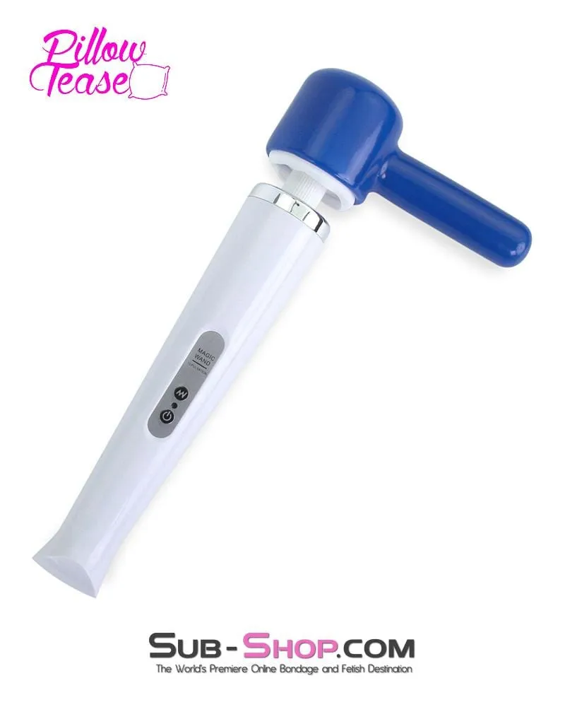 3312M      Rechargeable 10 Speed White Wand Massager