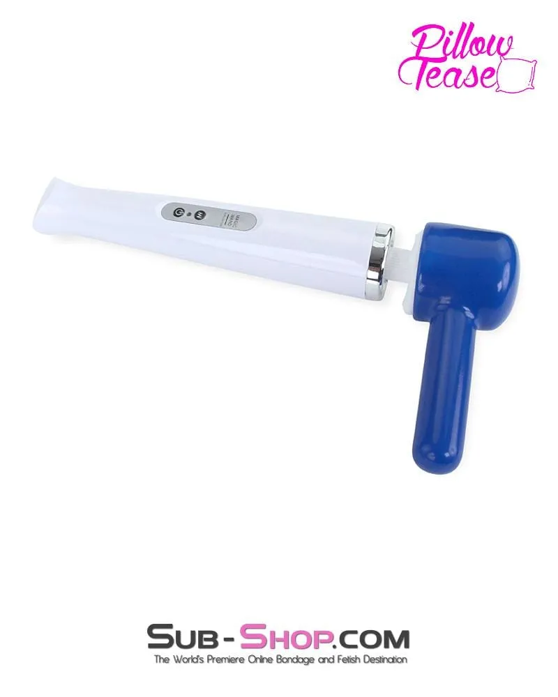 3312M      Rechargeable 10 Speed White Wand Massager