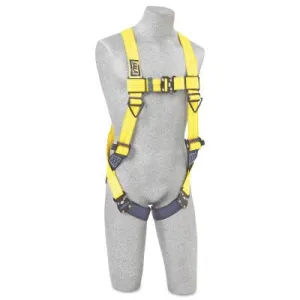 3M™ Delta Vest-Style Harnesses, Back D-Ring, Small, Quick Connect Buckles, 1110605