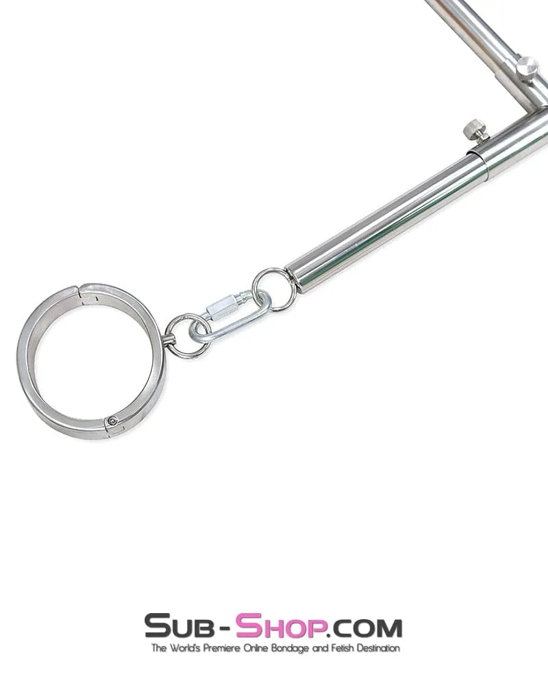 9846M      Open Wide Bondage Spreader Bar with Dildo