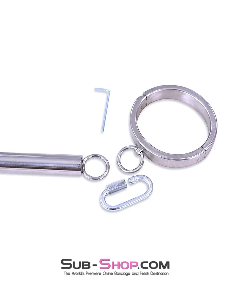 9846M      Open Wide Bondage Spreader Bar with Dildo