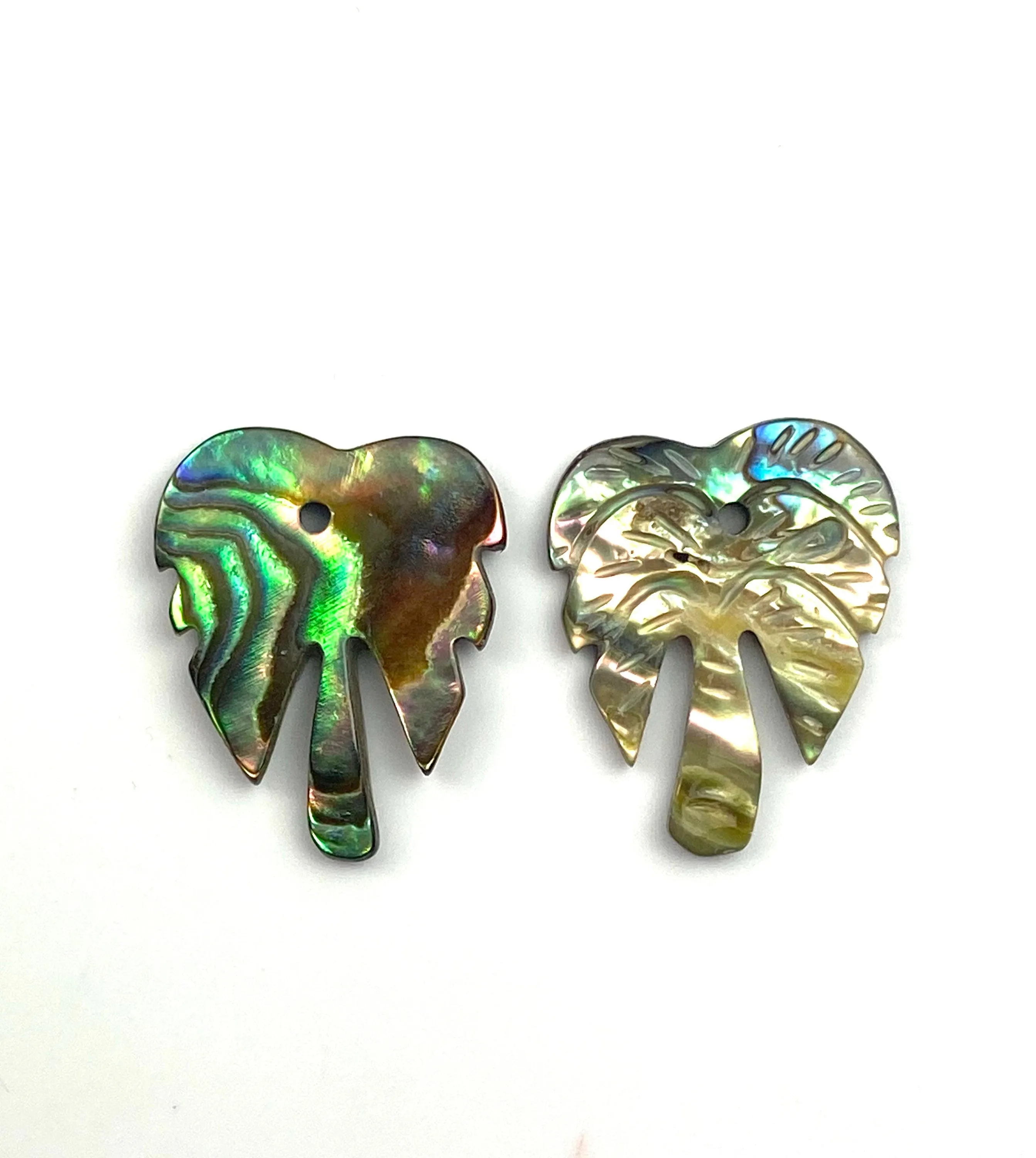 Abalone mother of pearl palm tree, SKU#110