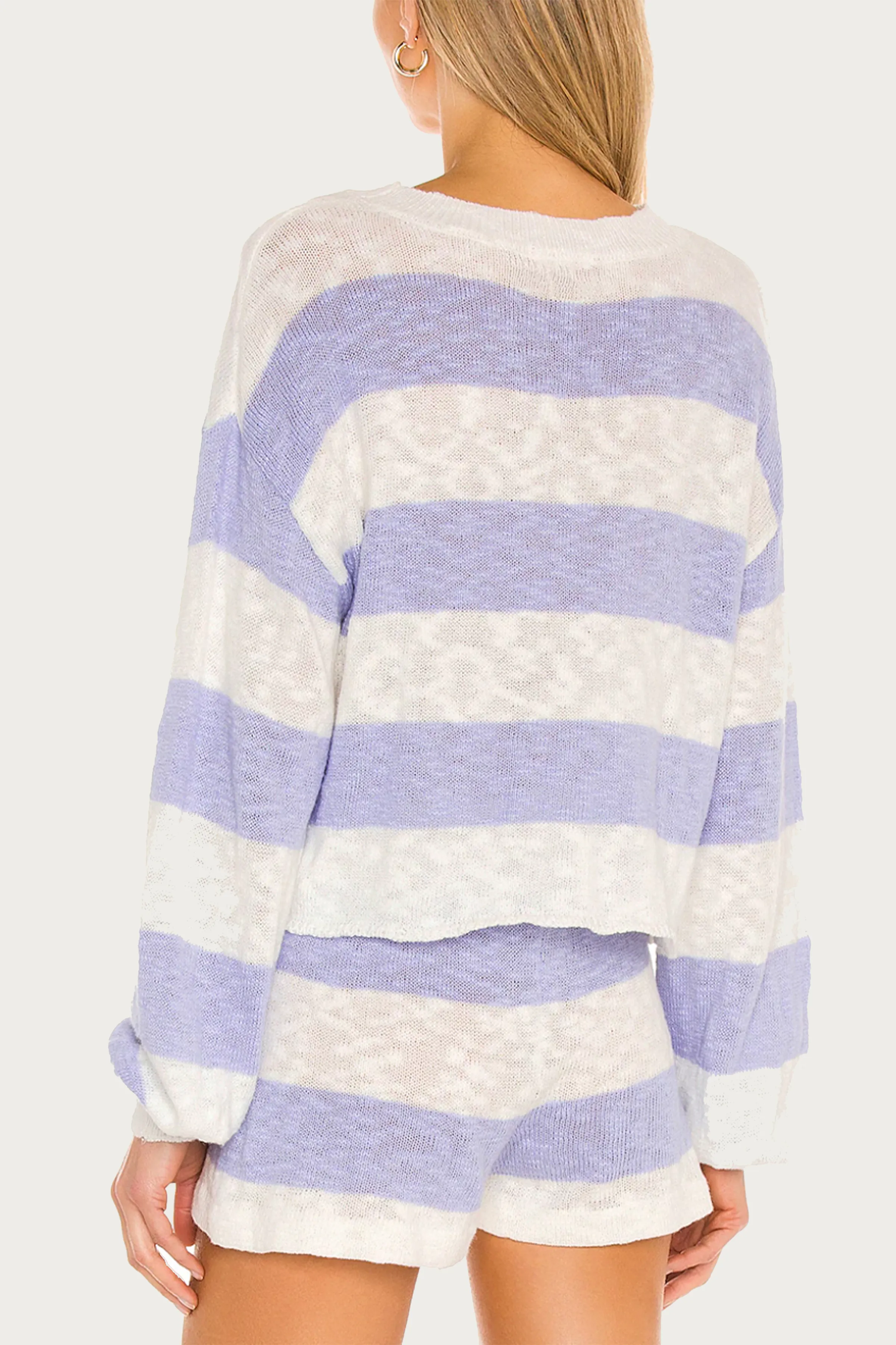 AVA OPEN-KNIT SWEATER