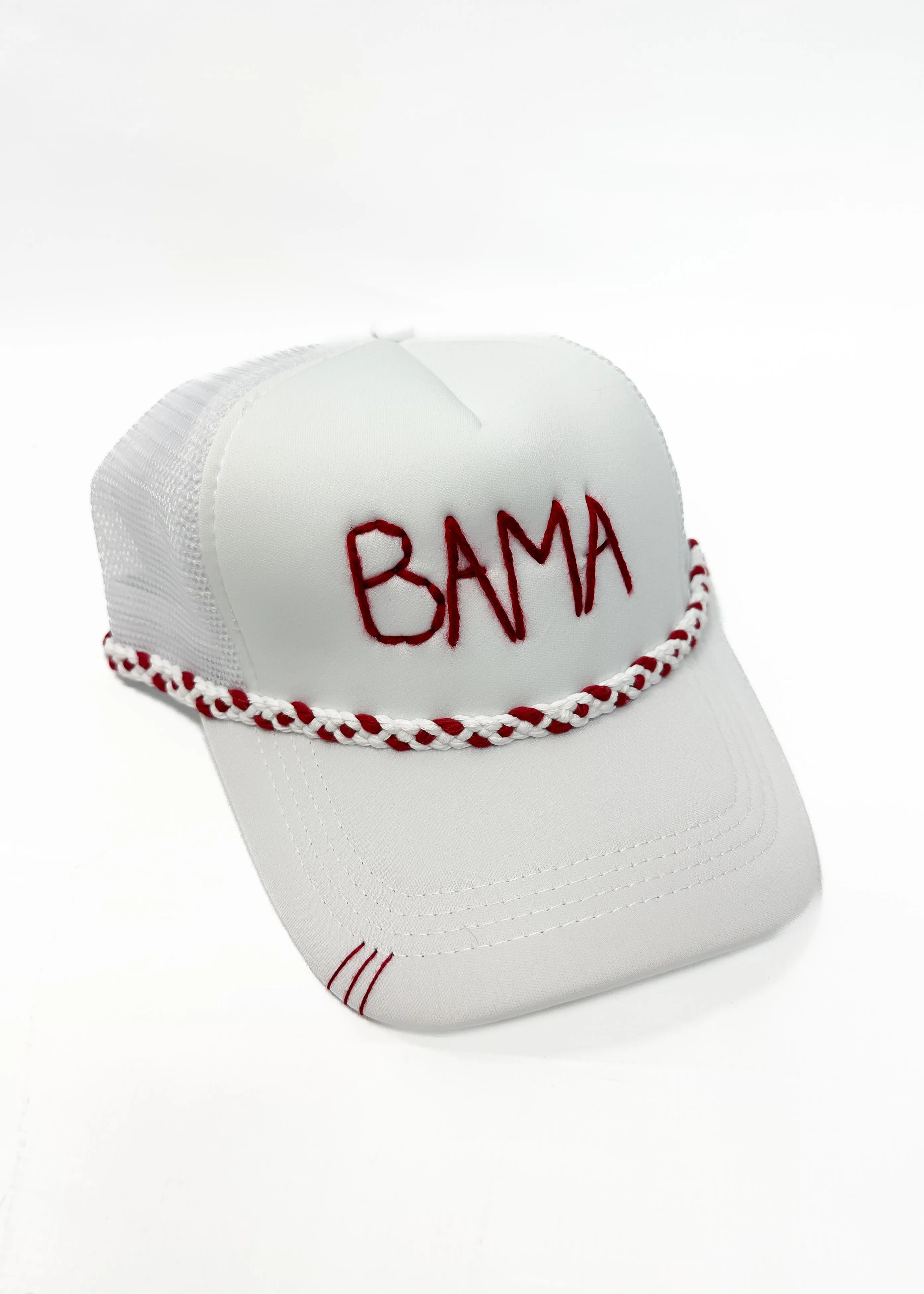 Bama Trucker Hat - White
