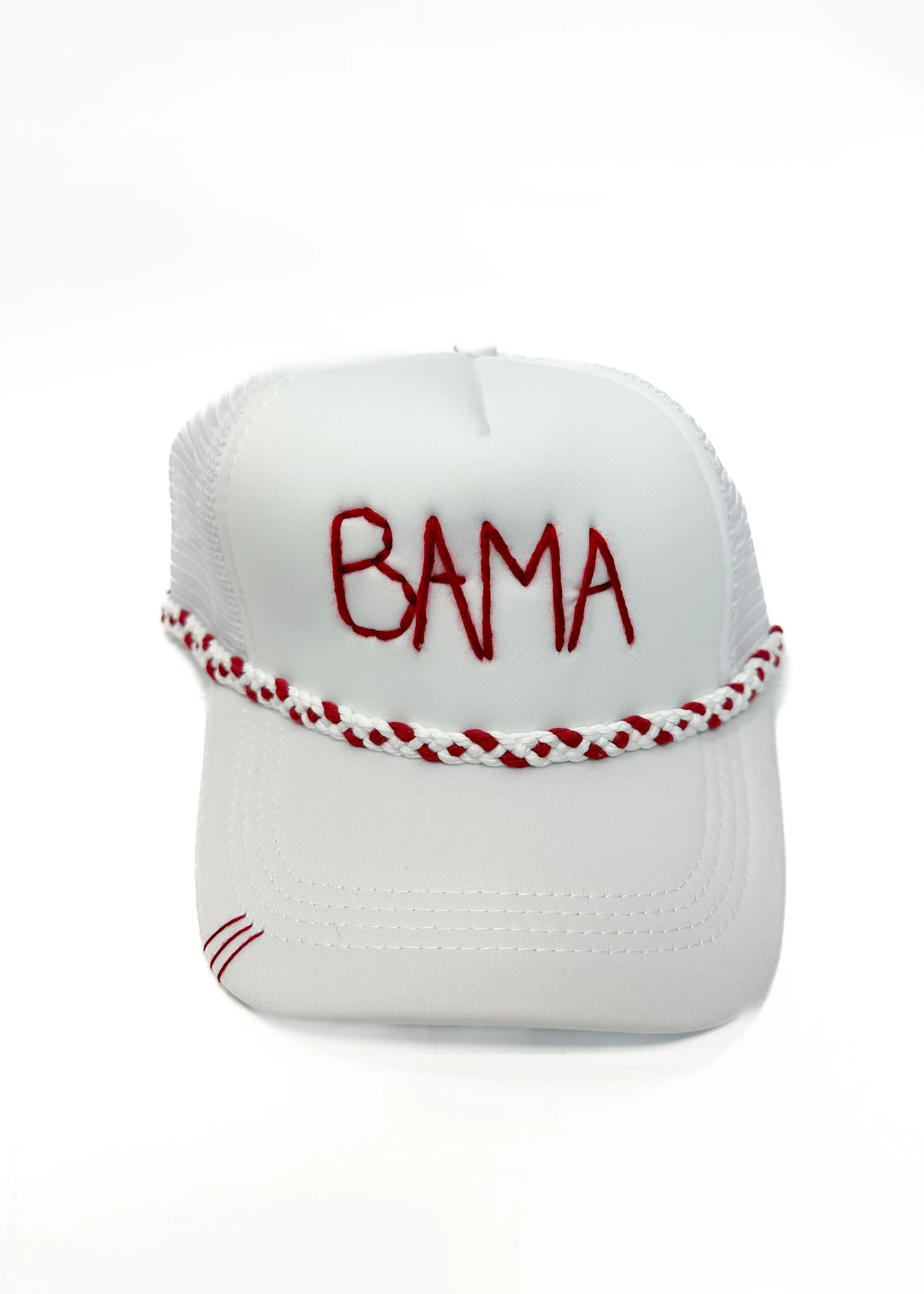 Bama Trucker Hat - White