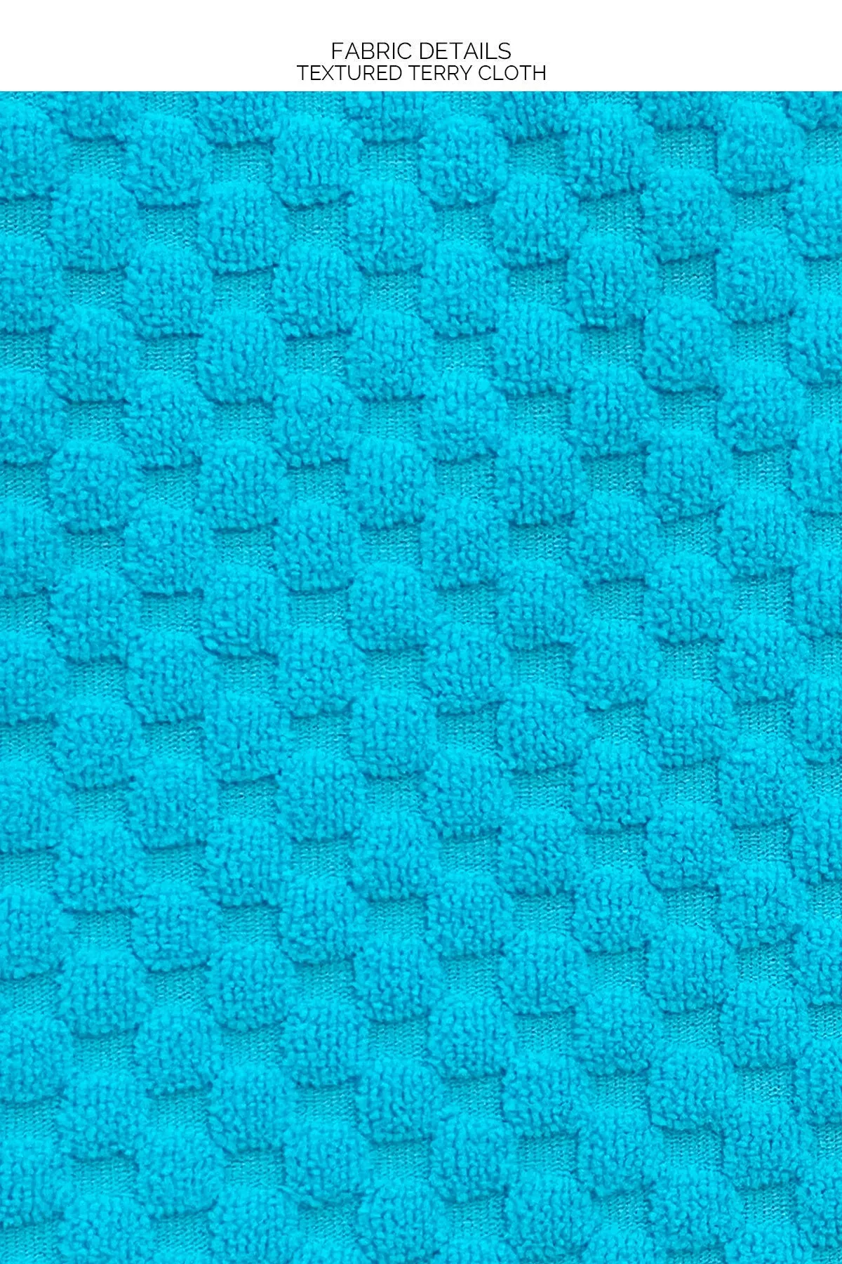 BEACH FUZZ - Underwire Top & Seamless Full Tie Side Bottom • Daydream Blue