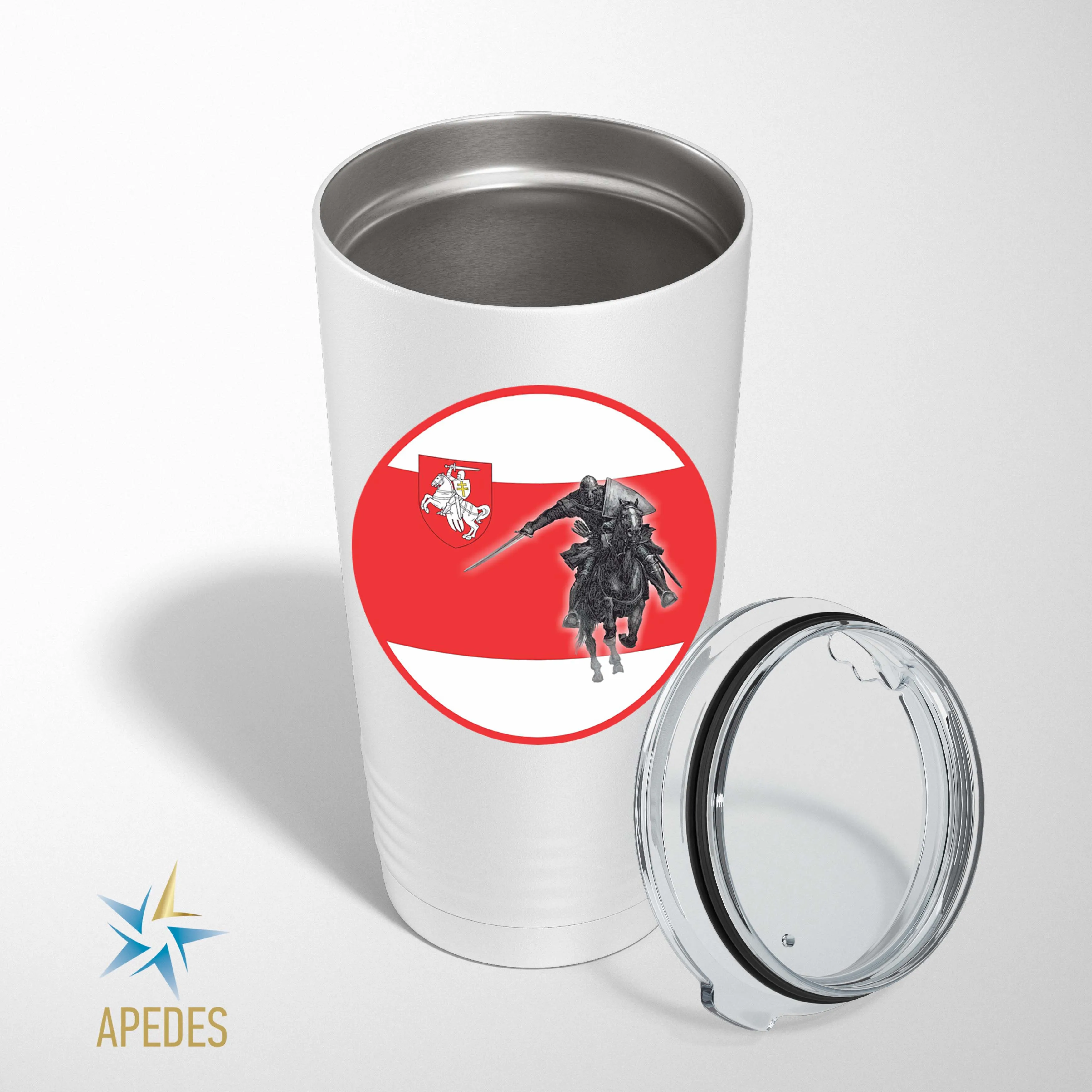 Belarus Pogonya Stainless Steel Tumbler 20 OZ