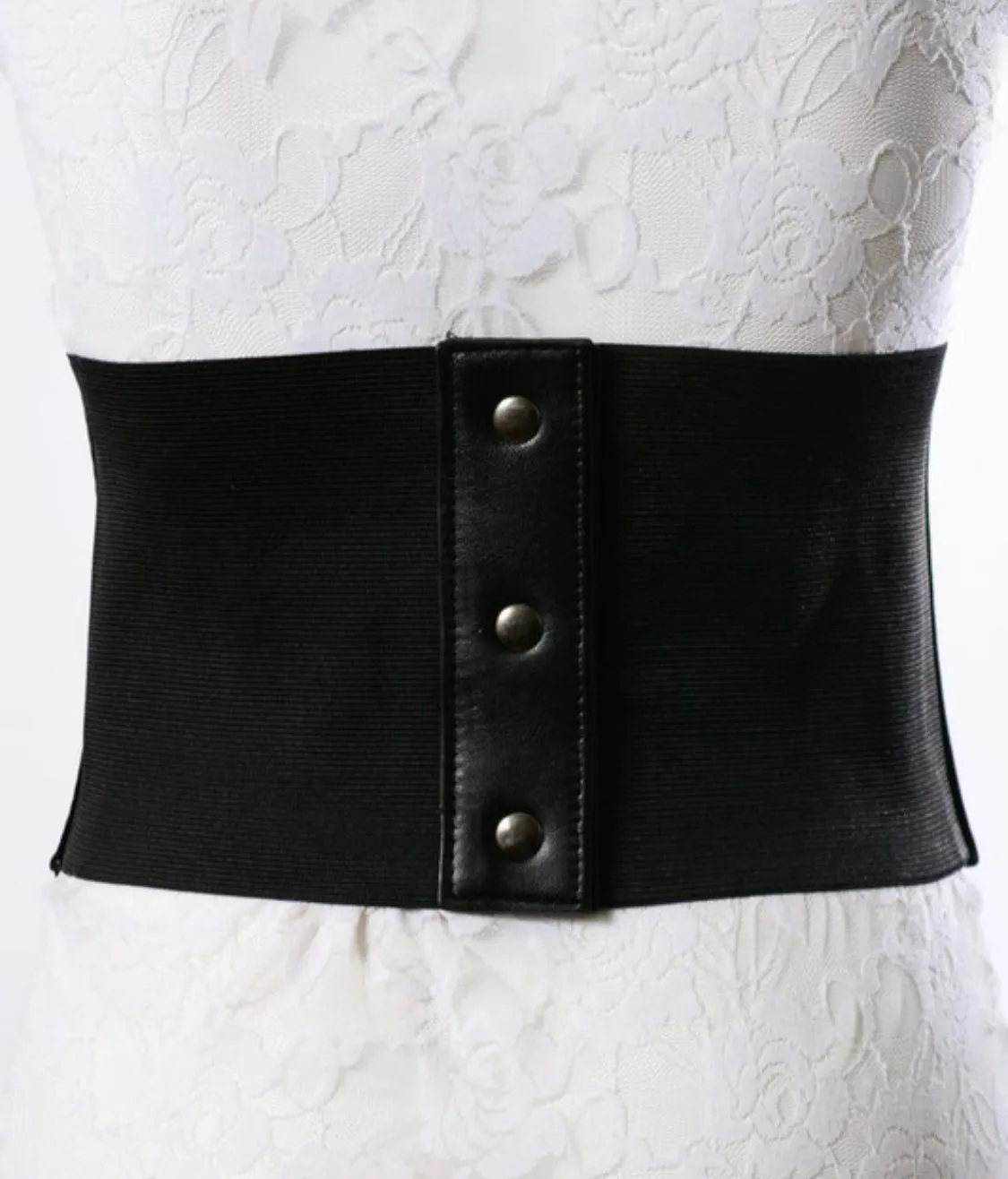 Black Corset Belt