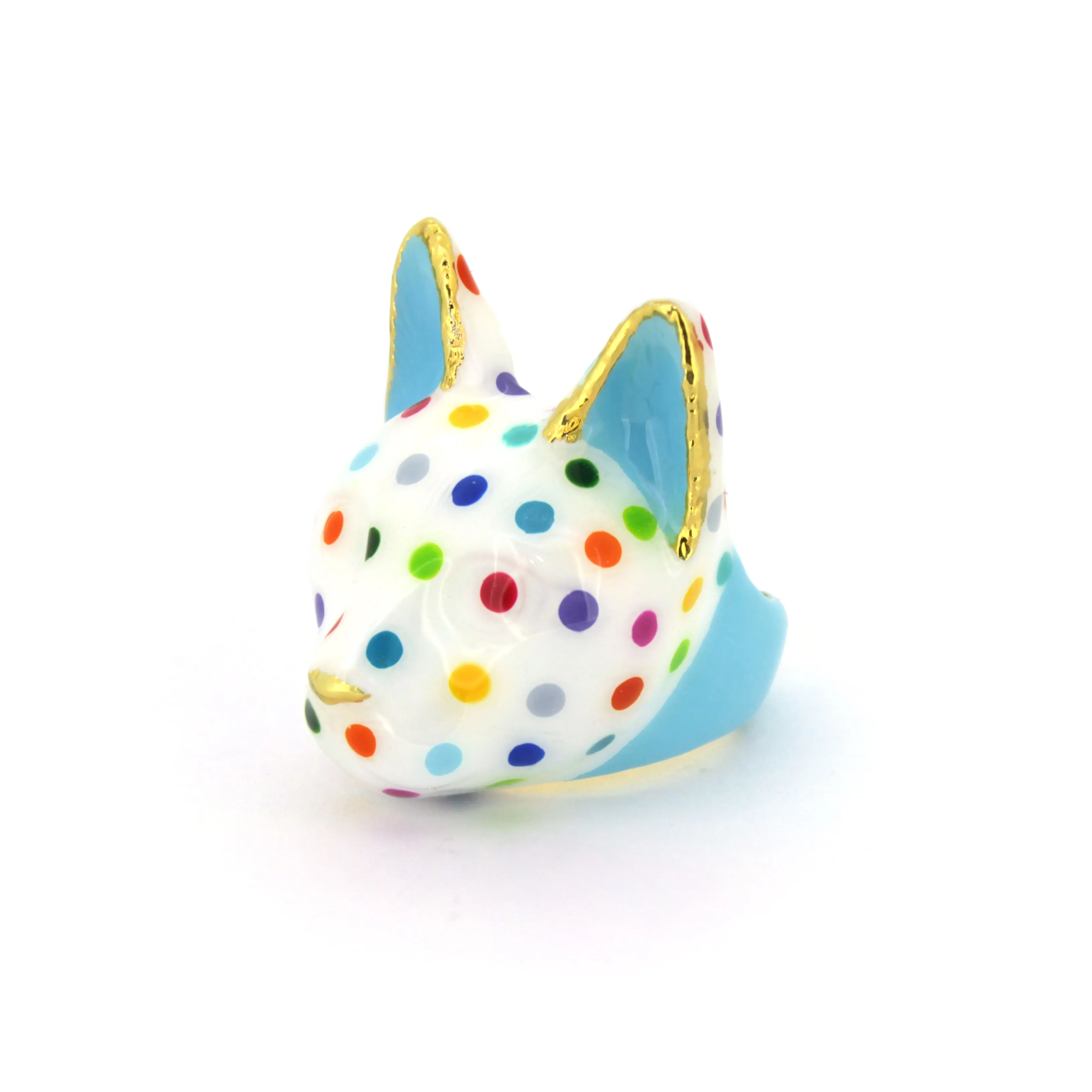 Blue Judd Cat Ring | MaewMarch