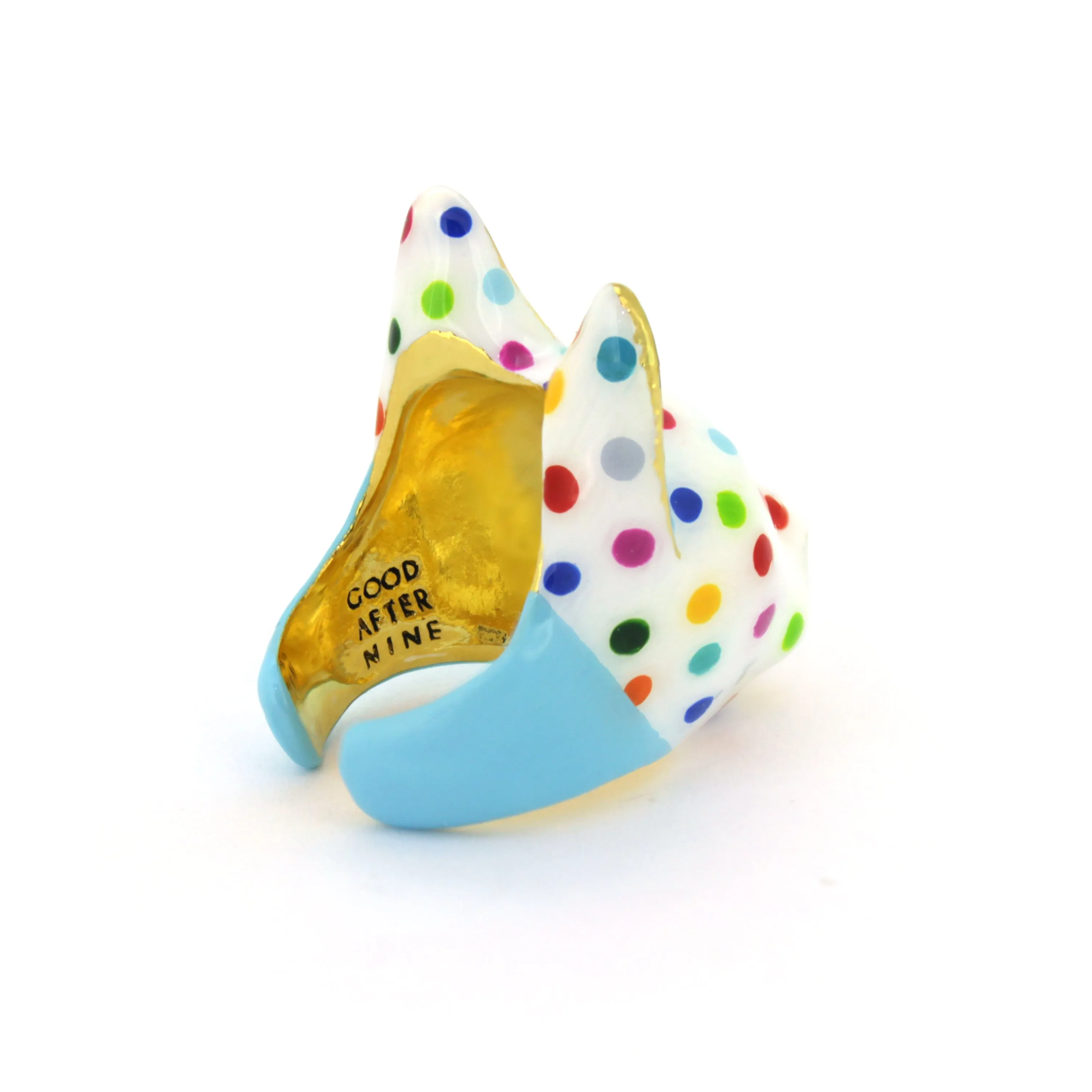 Blue Judd Cat Ring | MaewMarch