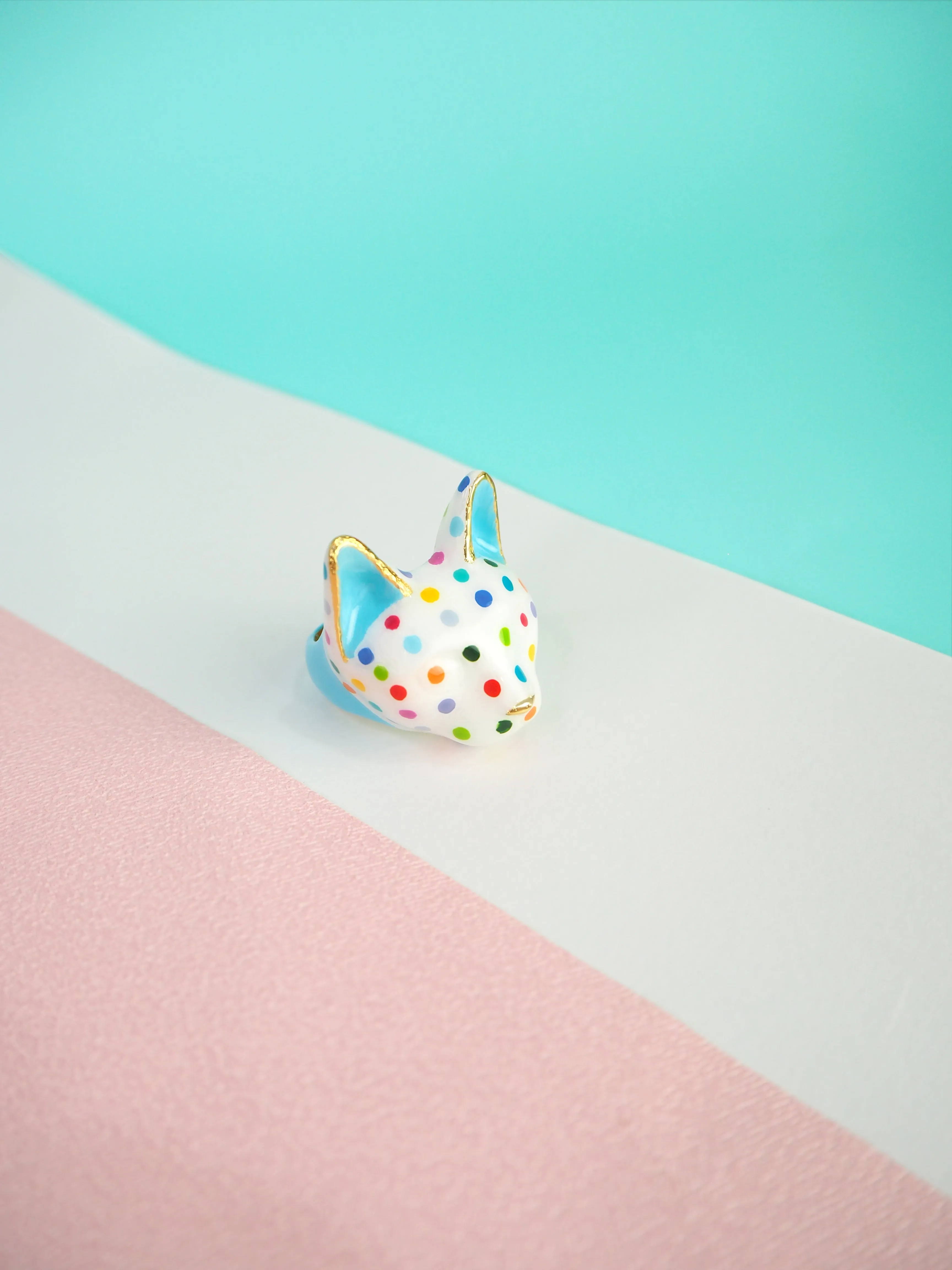 Blue Judd Cat Ring | MaewMarch