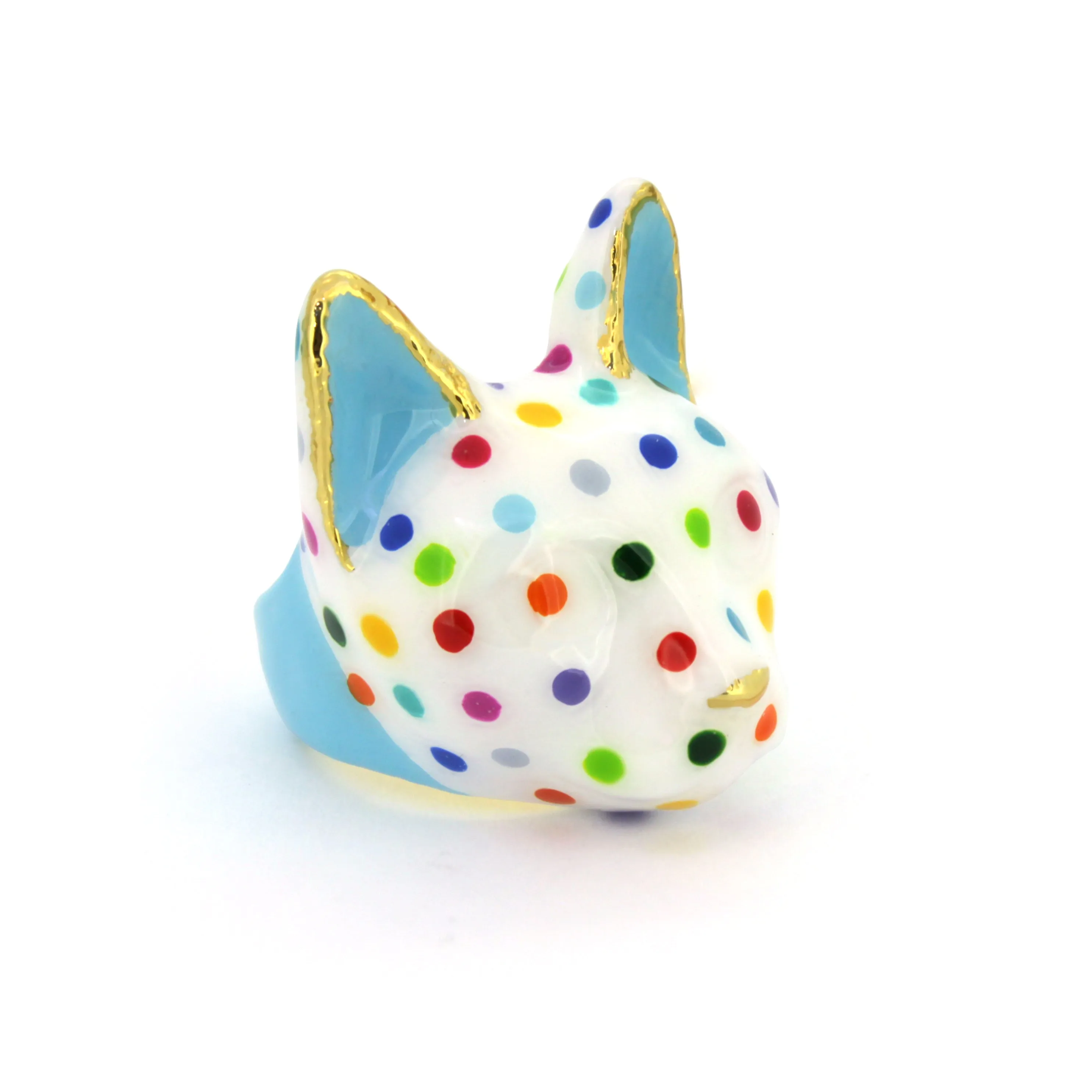 Blue Judd Cat Ring | MaewMarch