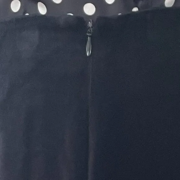 Boden, Black Velvet, Godet Hemline Skirt, Sz. 10R