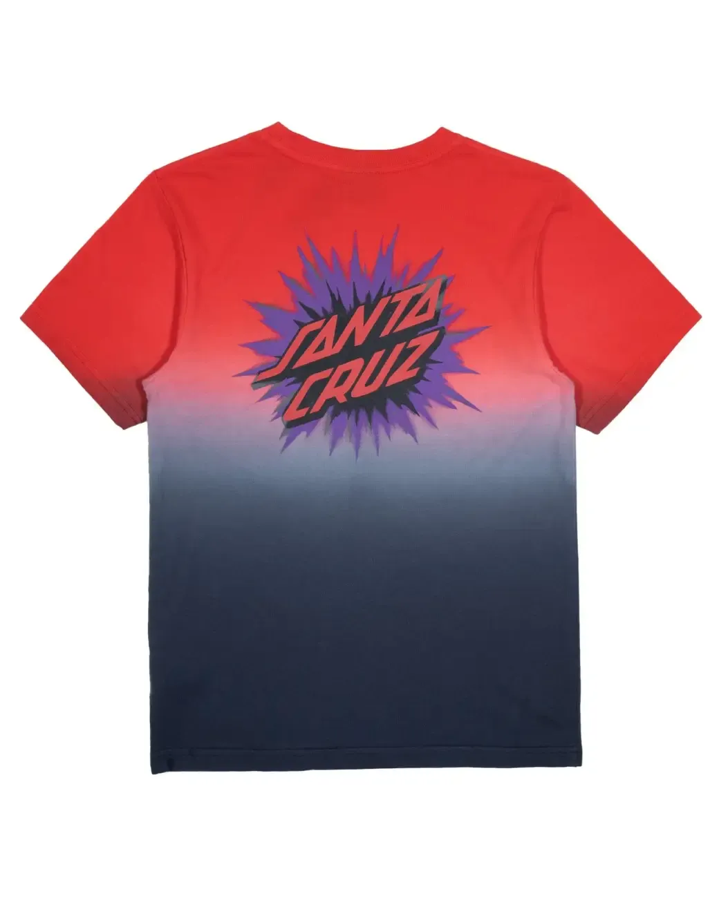 Burst Oval Dot Gradient Tee | Red Gradient