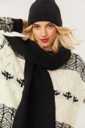 Cashmere & Banana Peel Plain Scarf