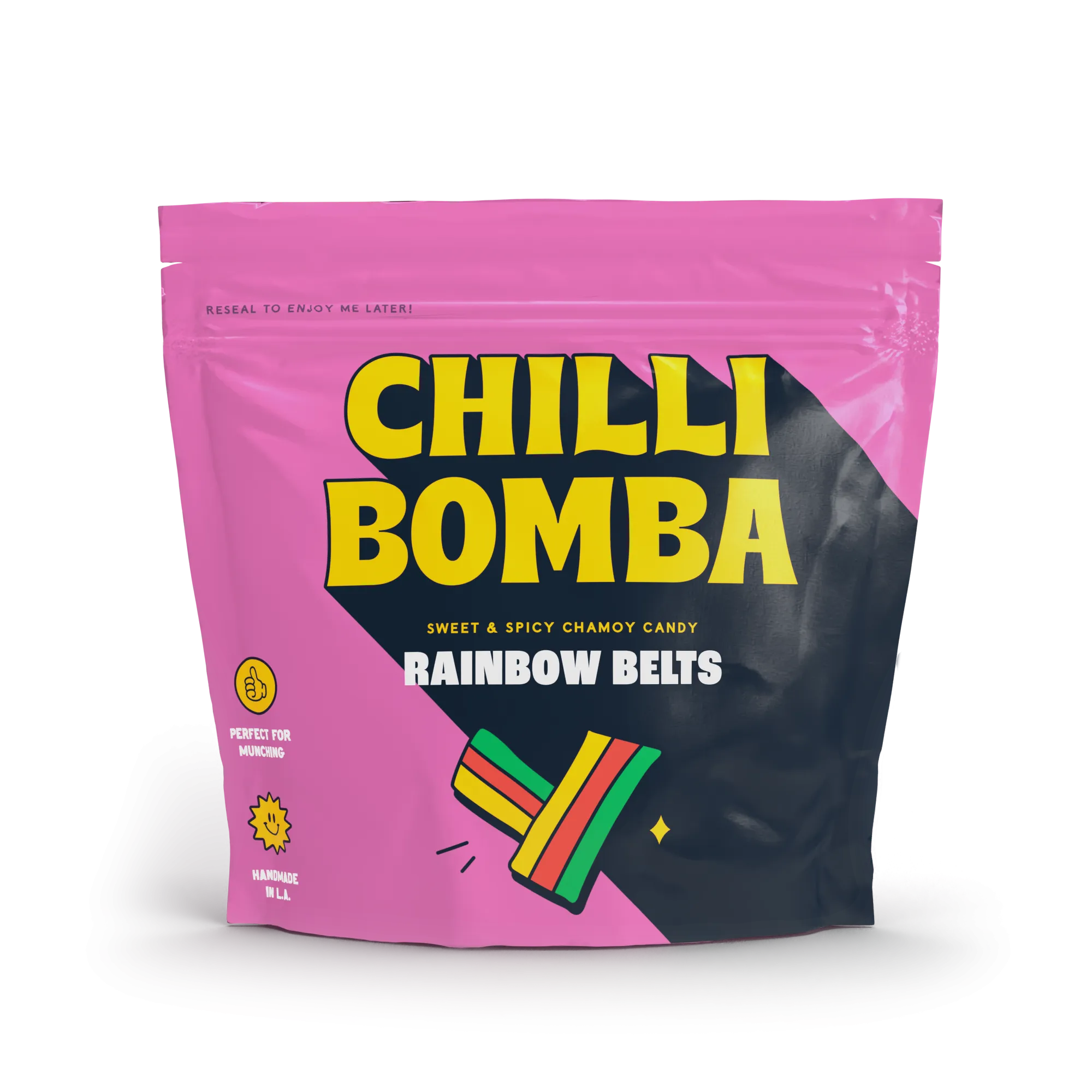 Chilli Bomba Rainbow Belts Munchies 8oz