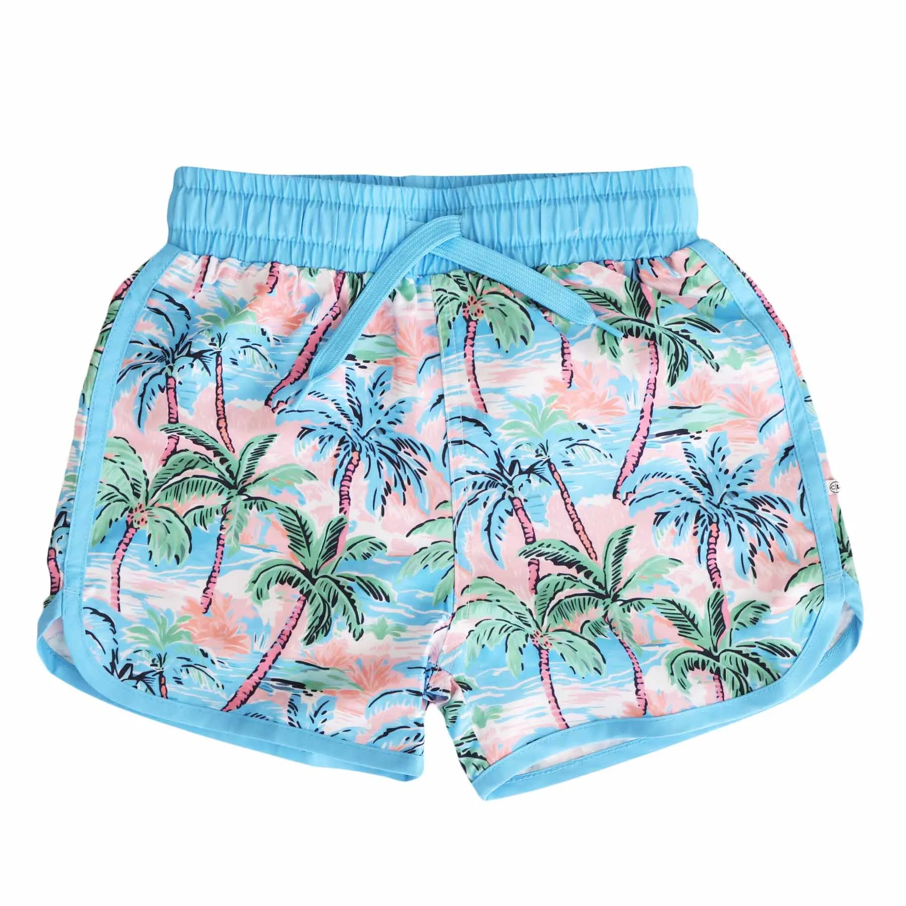 CL Swim Trunks | Pastel Palms