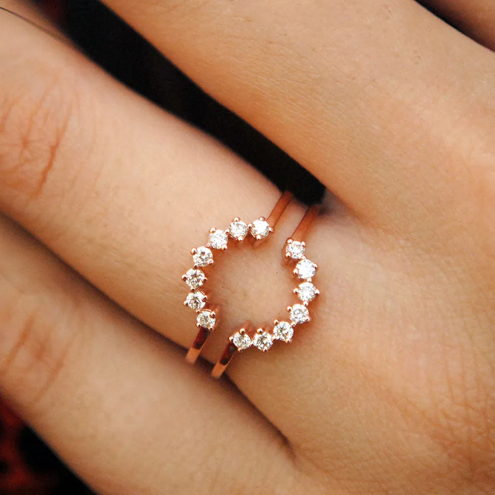 Classic Round Halo Ring Enhancer