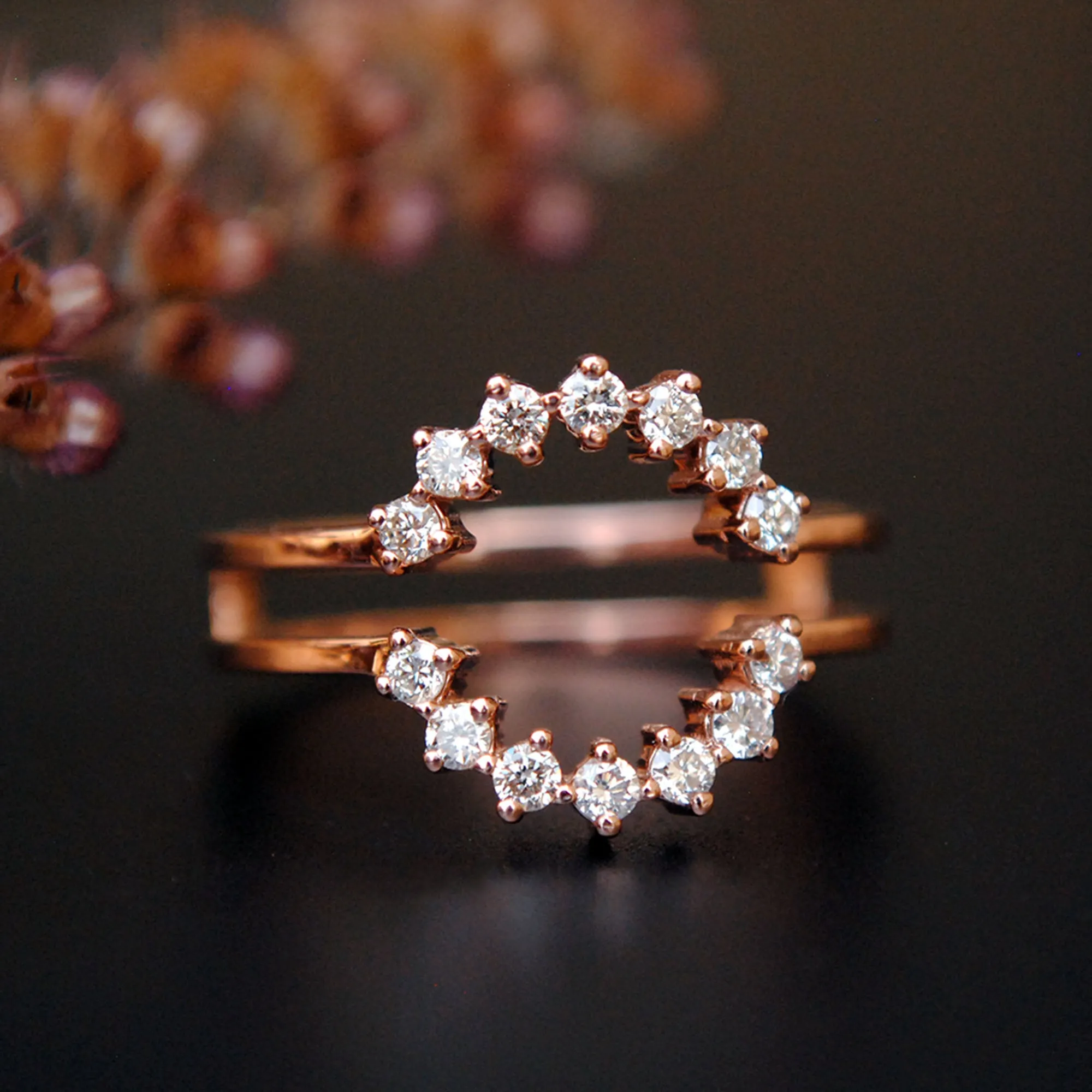 Classic Round Halo Ring Enhancer