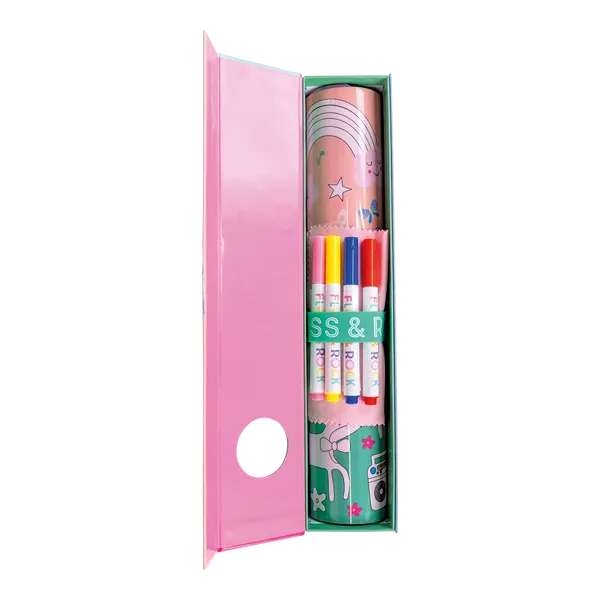 Colouring Fun & Games Mat - Rainbow Fairy