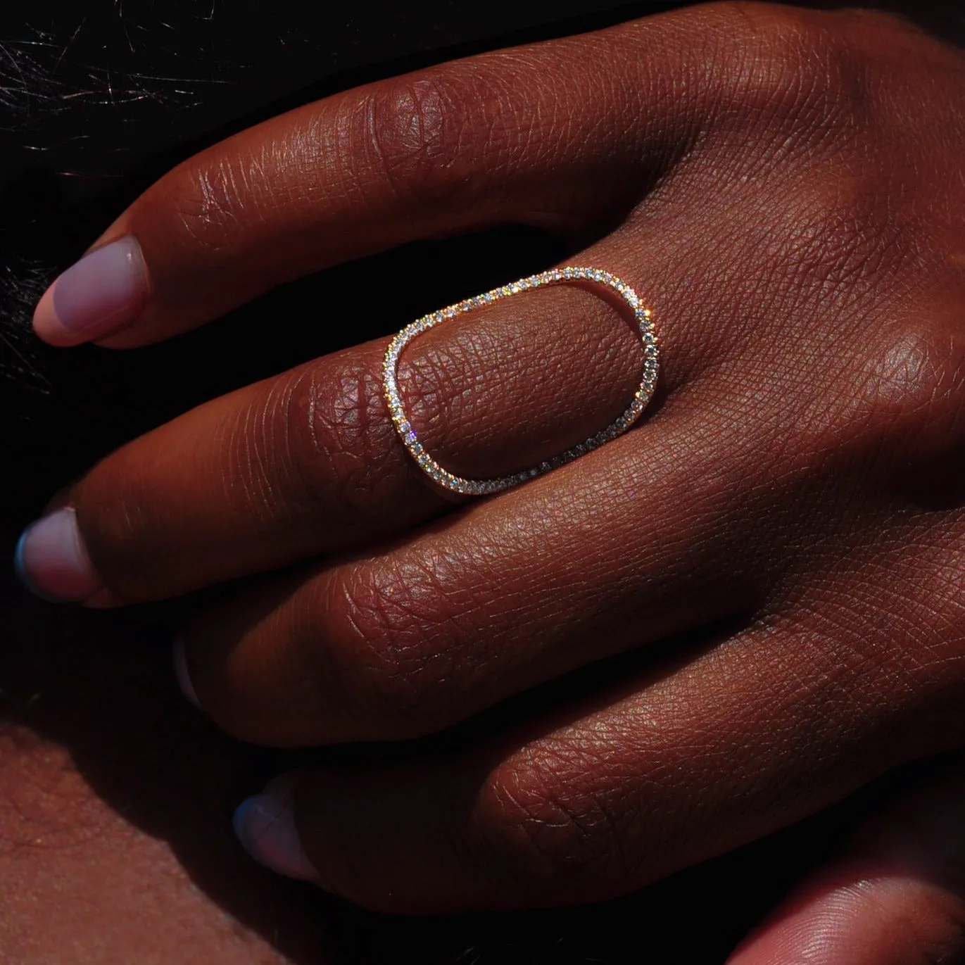 Continuity Pavé Ring
