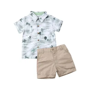Cool Summer Shirt & Shorts Set