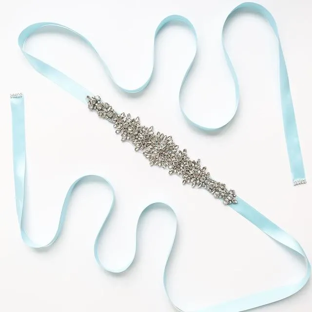 Crystal Rhinestone Wedding Belt