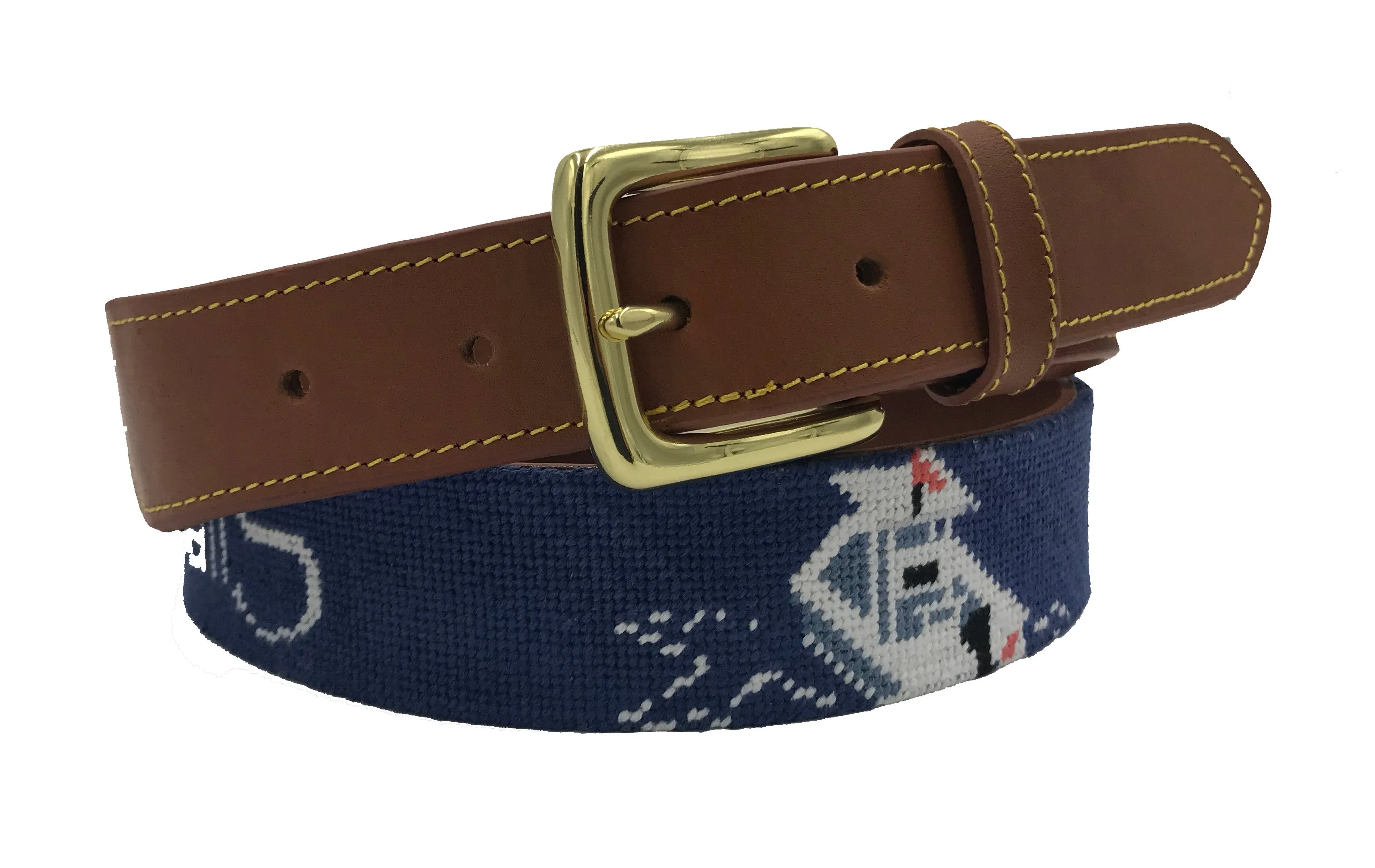 Custom Needlepoint Belt