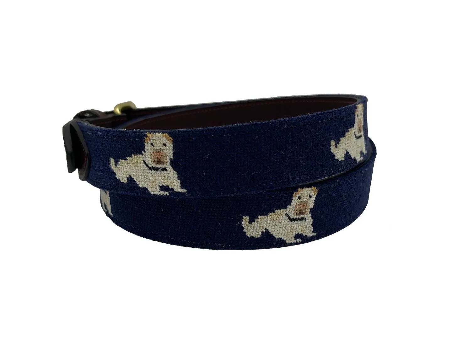 Custom Needlepoint Belt