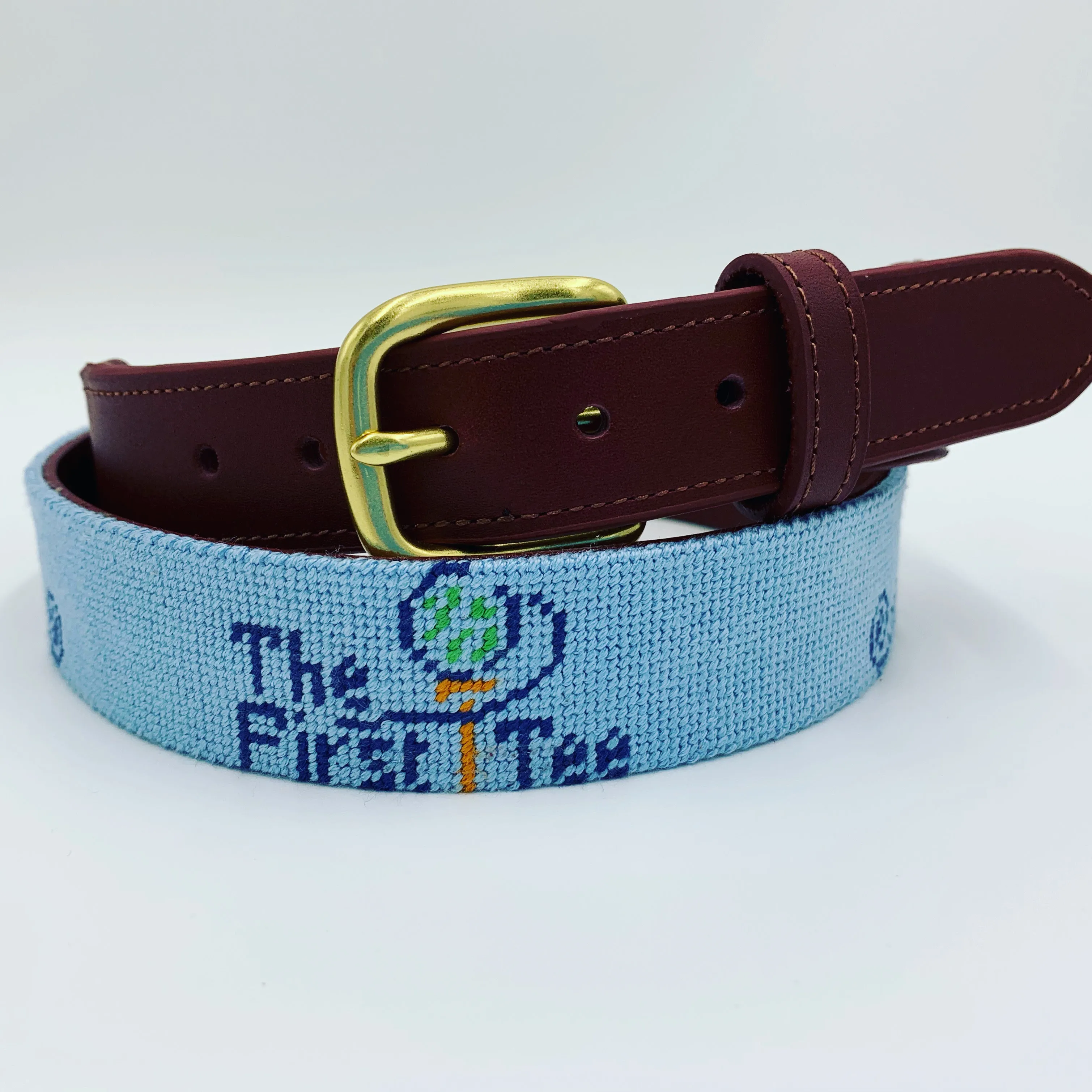 Custom Needlepoint Belt