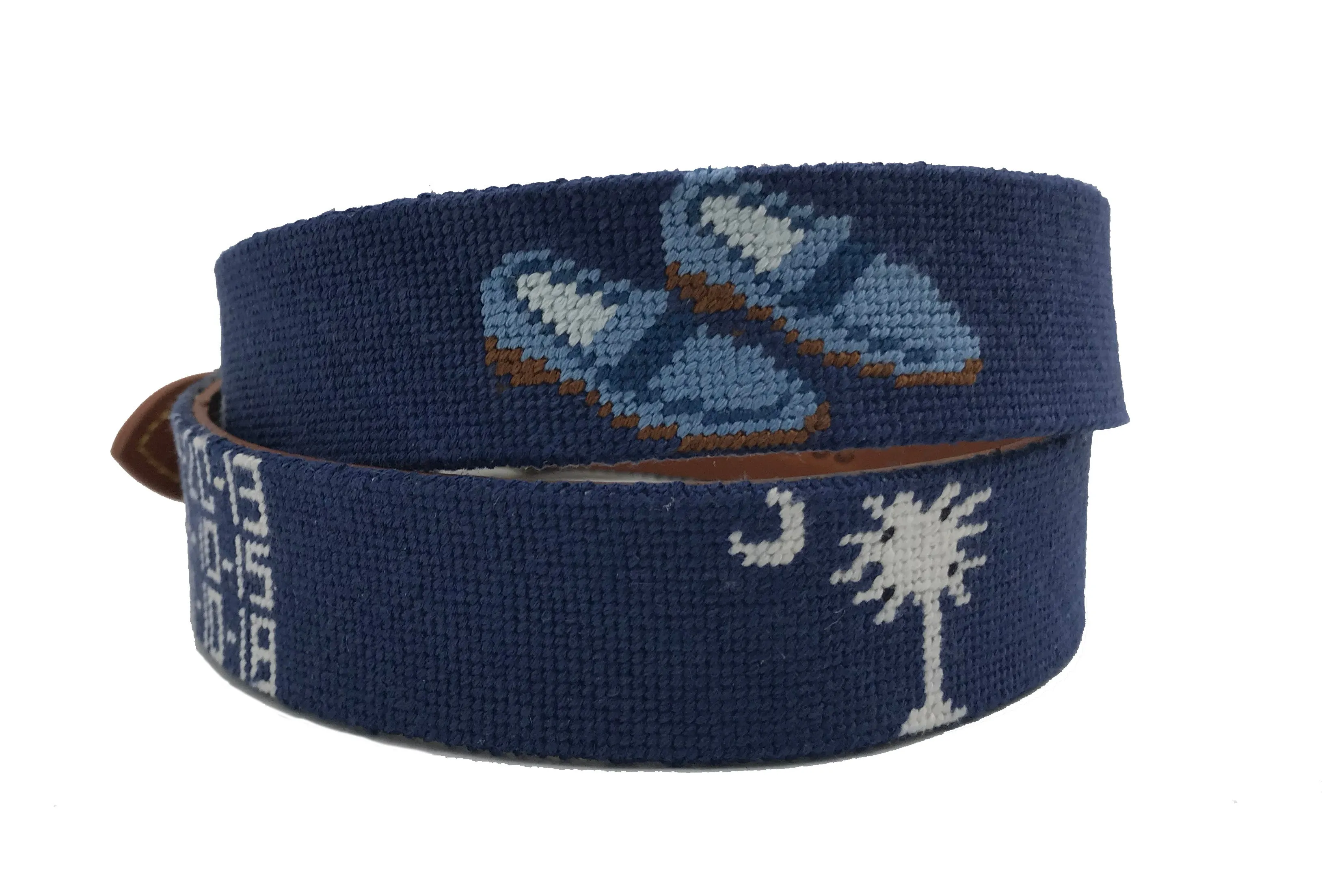 Custom Needlepoint Belt