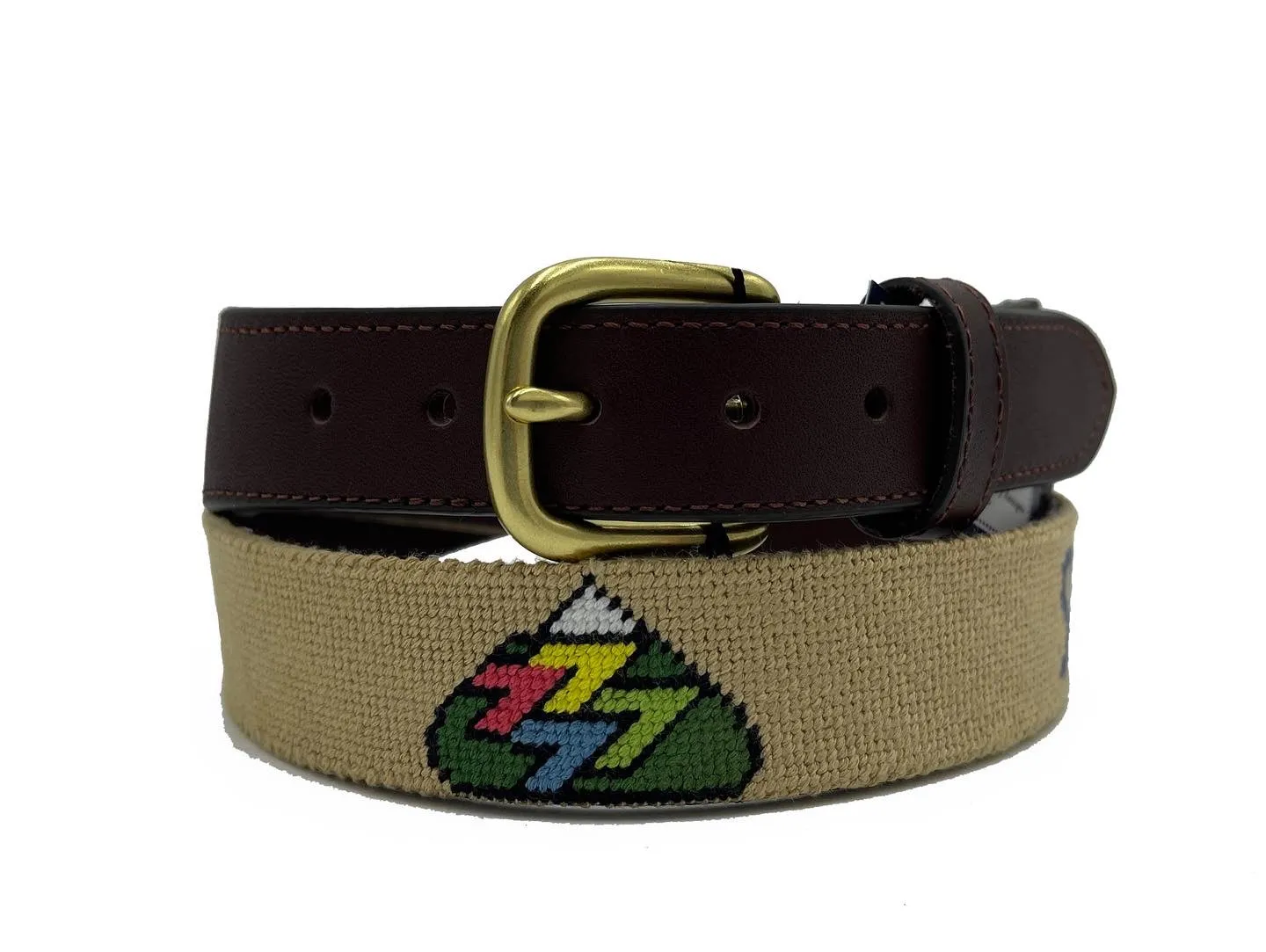 Custom Needlepoint Belt