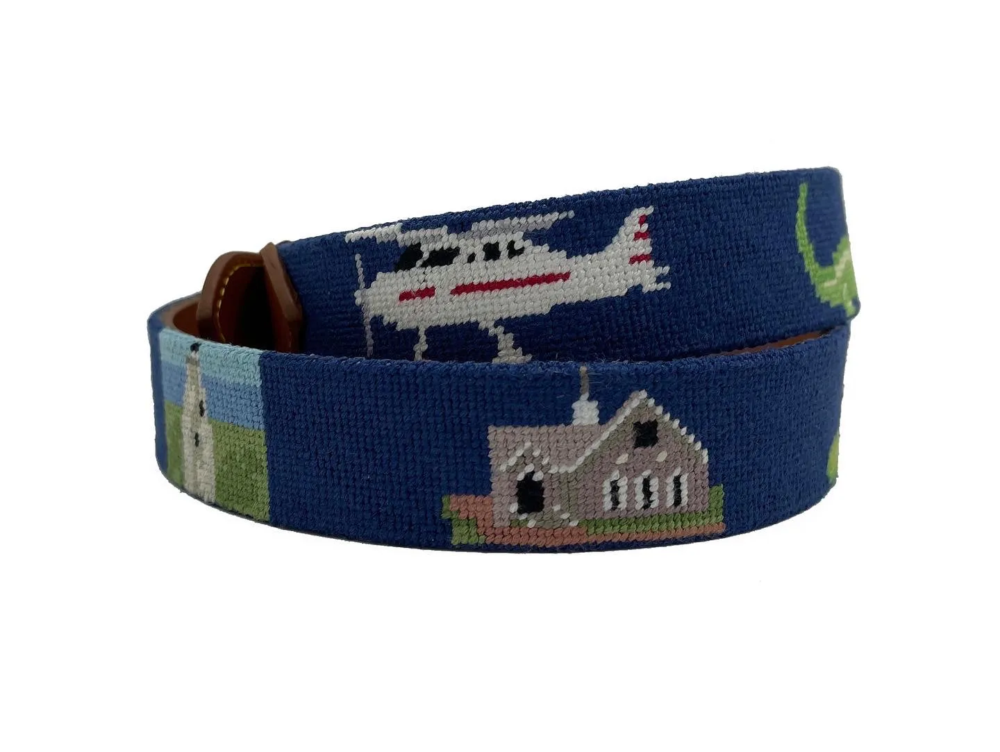 Custom Needlepoint Belt