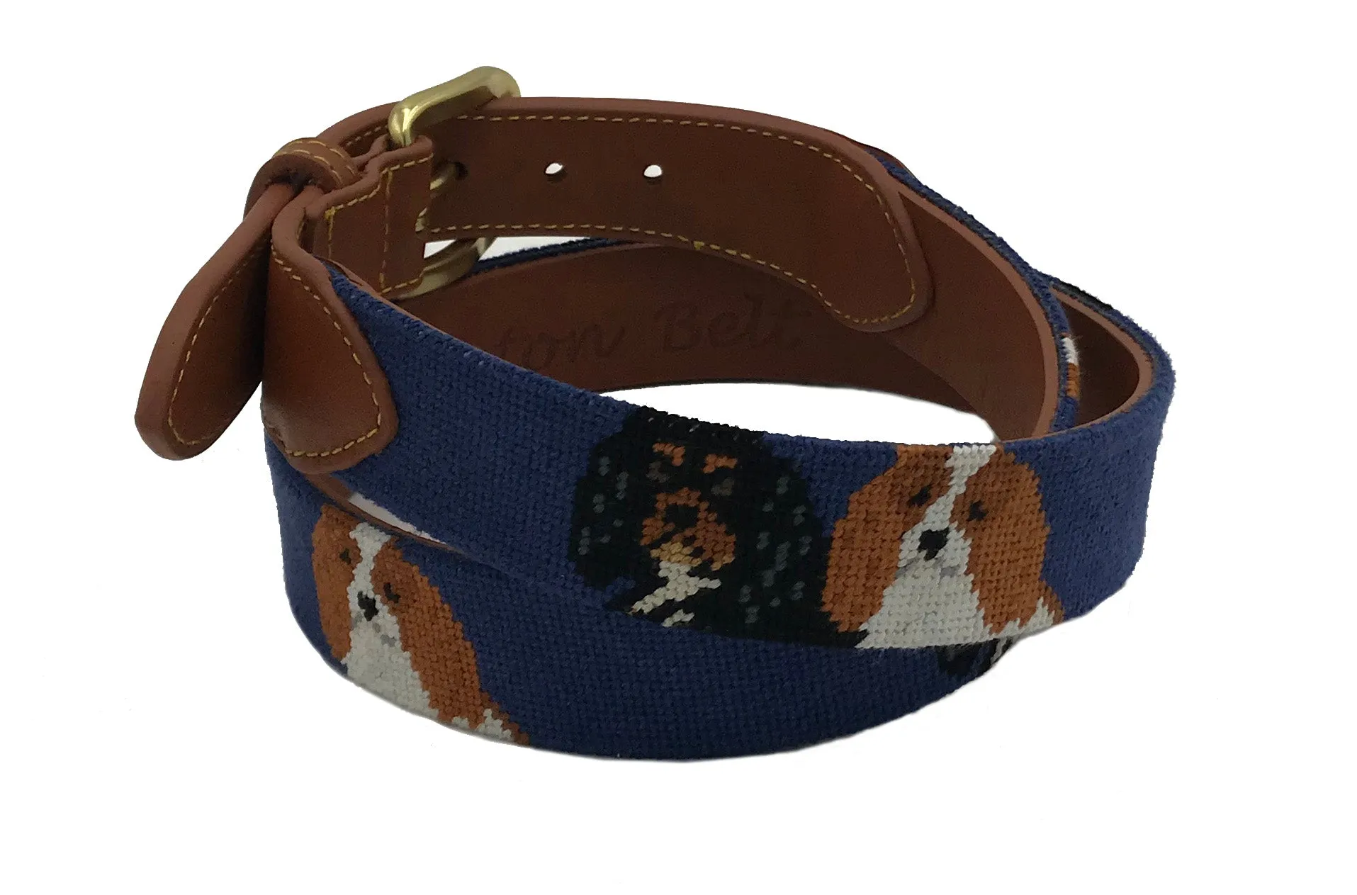 Custom Needlepoint Belt