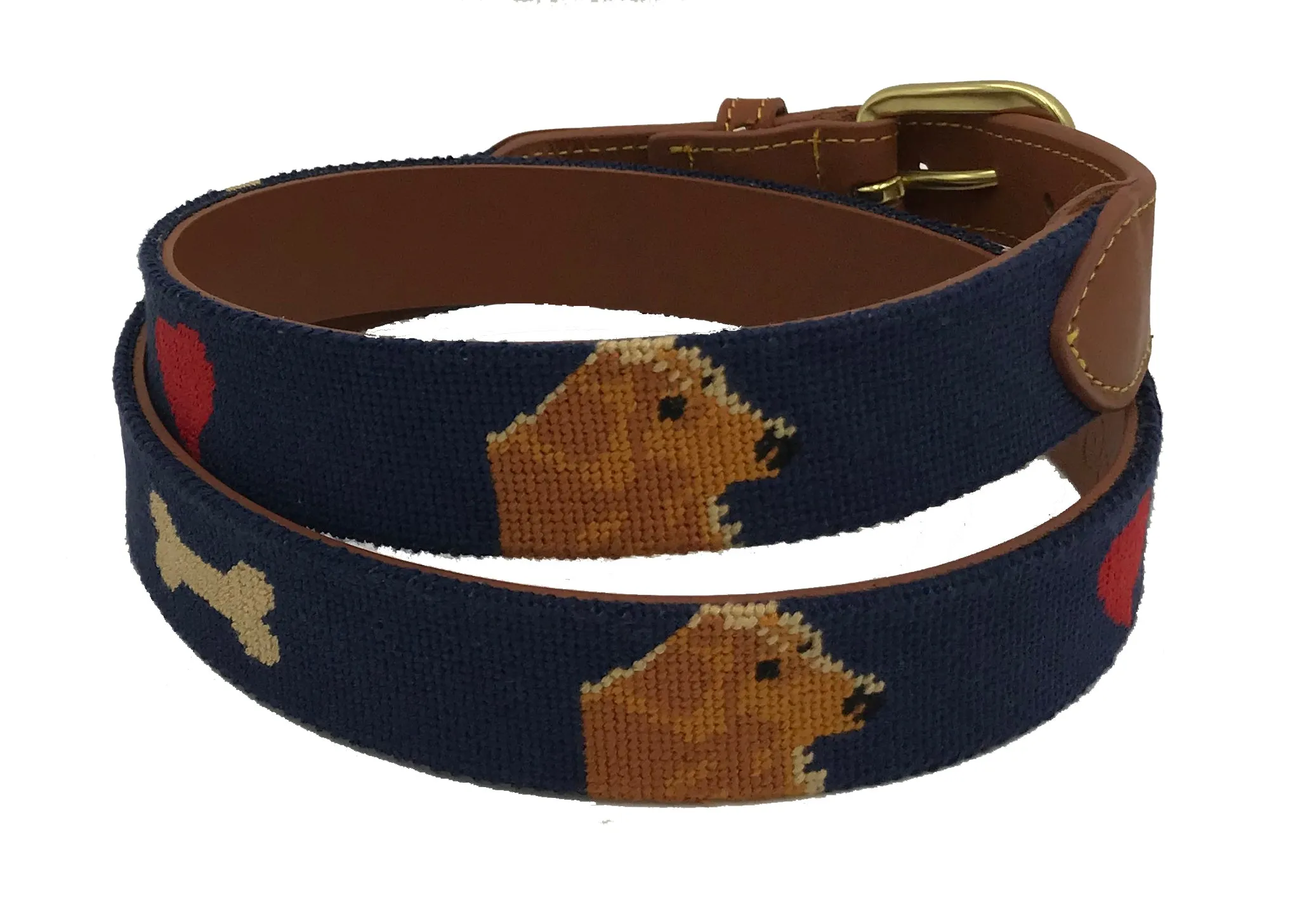Custom Needlepoint Belt