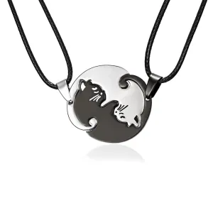 Cute Couple Cat Necklaces (2 PIECES)
