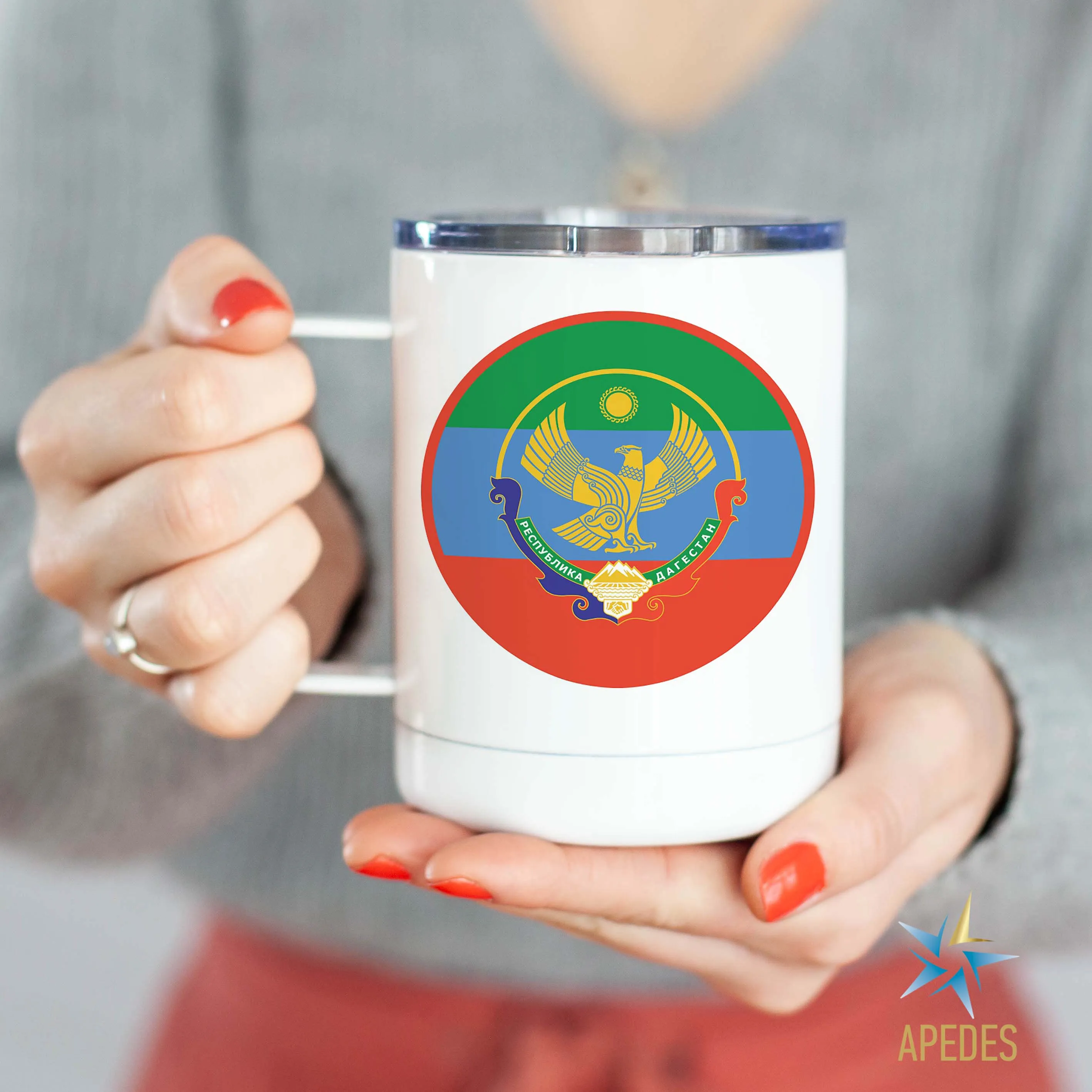 Dagestan Stainless Steel Travel Mug 13 OZ