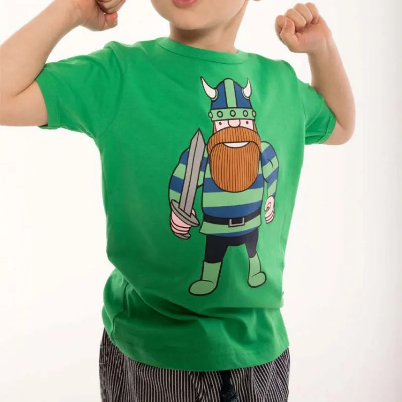 Danefae Erik the Viking T-Shirt - Green
