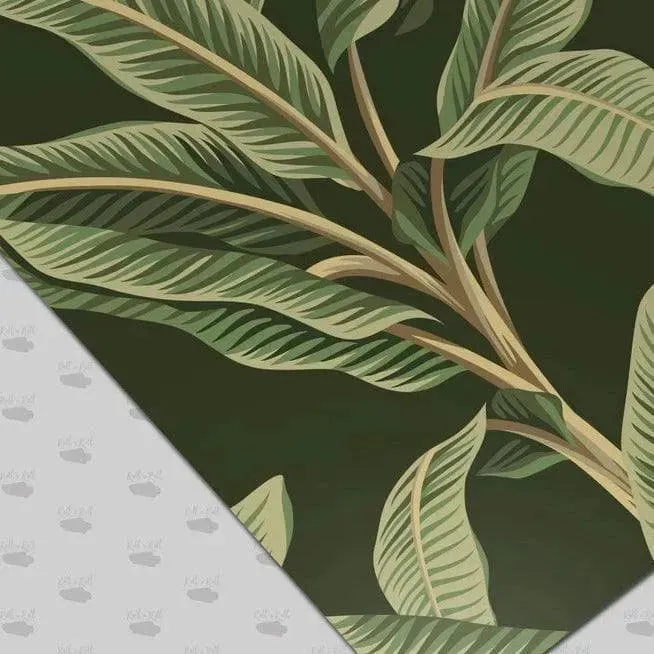 Dark Green Banana Tree Wallpaper