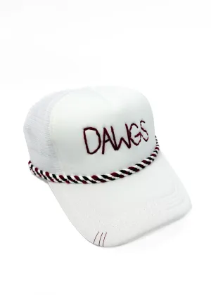 Dawgs Trucker Hat - White