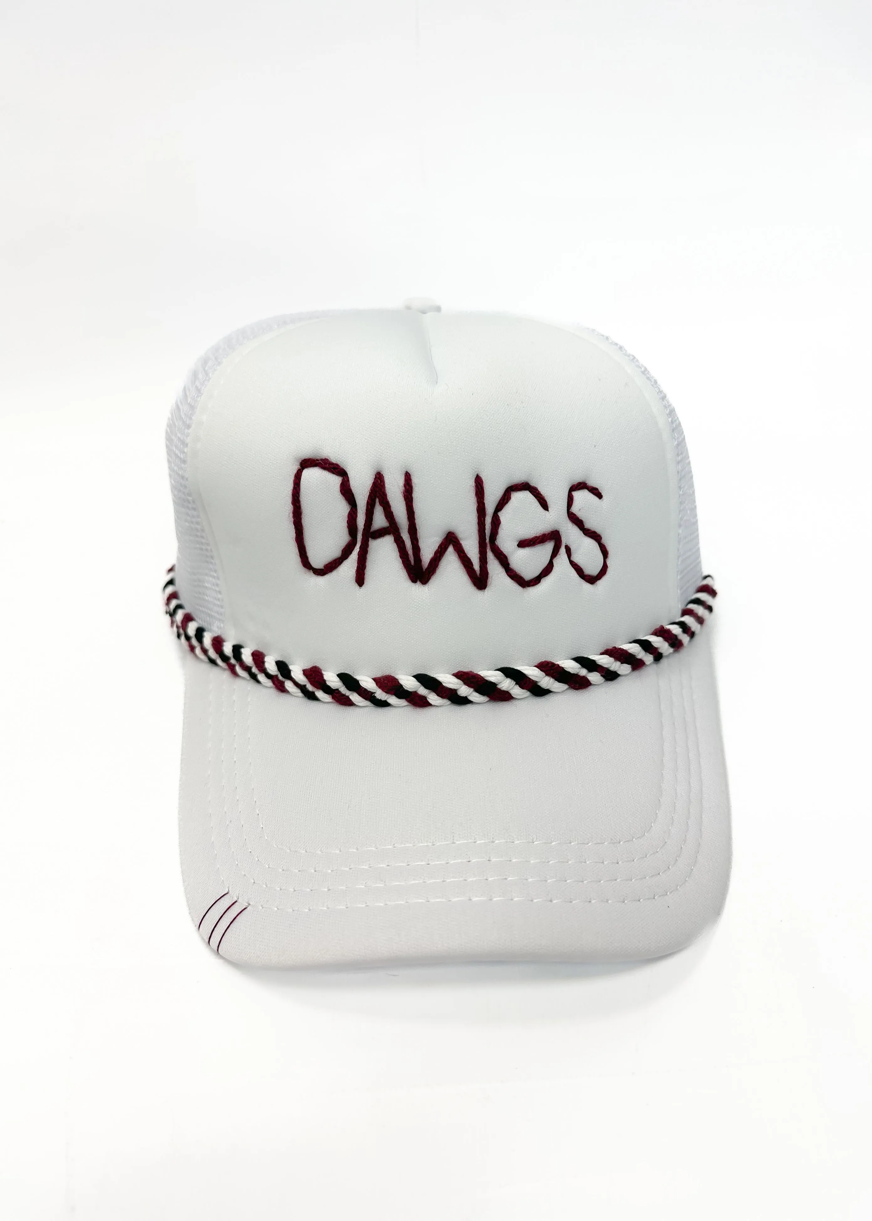 Dawgs Trucker Hat - White