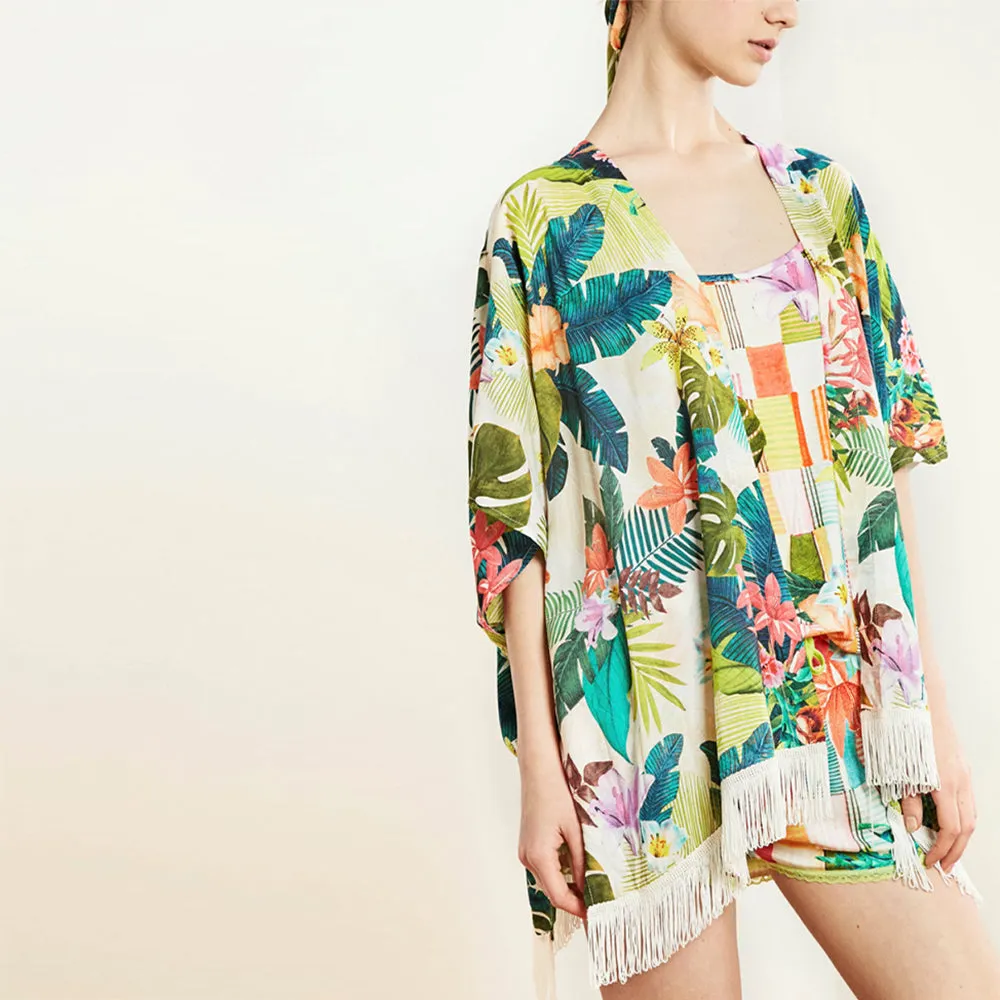 Desigual Beach Coverup - Sauvage