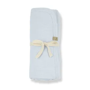 DIANA knit blanket - misty-blue